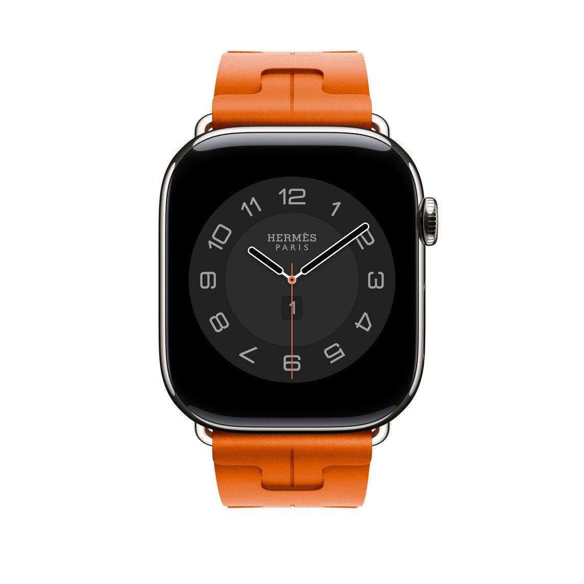 Apple Watch Hermès Series 8 – 41mm • GPS • LTE – Stainless Steel with Sport Band