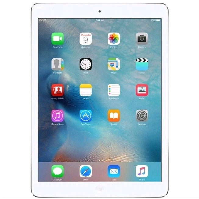 iPad Air 2nd Generation | 16GB w/ Cellular | White/Silver (OK)