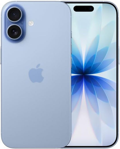 Renewed Apple iPhone 17 Mist Blue - Front View