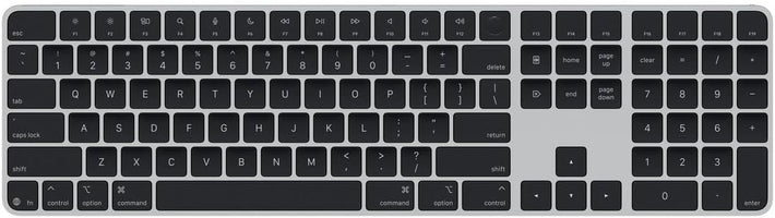 Apple Magic Keyboard with Touch ID & Numeric Keypad (US English, Black) for M1 Macs