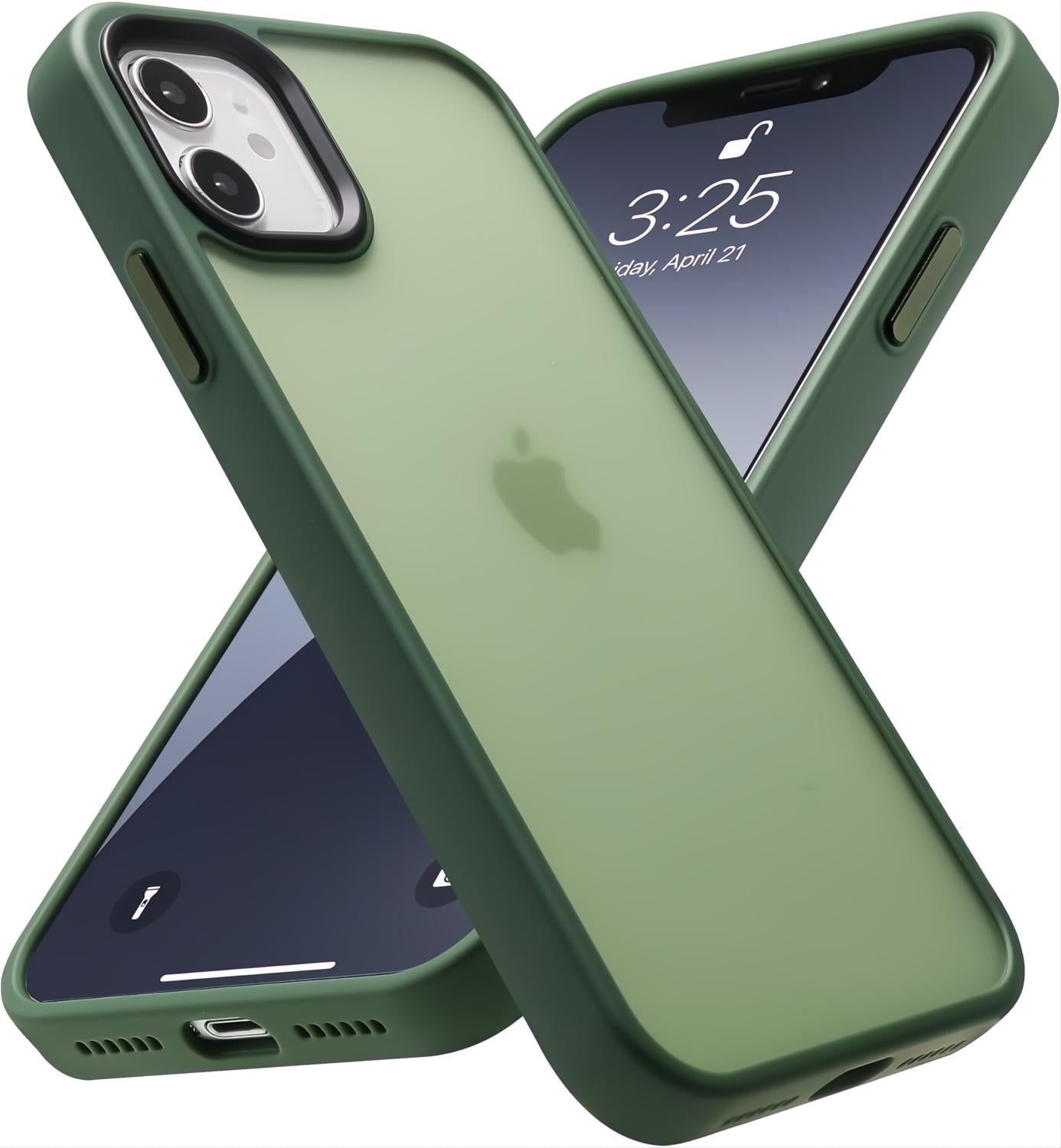IPhone Frosted Translucent Military Grade Protective Case