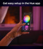 Philips Hue Smart Slim 5/6 Inch LED Recessed Light - White and Color Ambiance - 6 Pack - 1200LM - Indoor Ceiling - Control with Hue App - Works with Voice Assistants