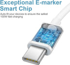 Fast Charging Type-C Charger (6ft Cable)