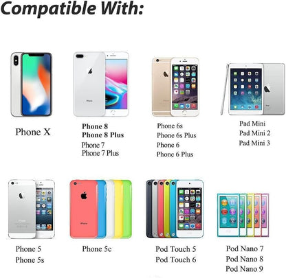 MFi Certified iPhone/iPad Charger (5ft Cable)