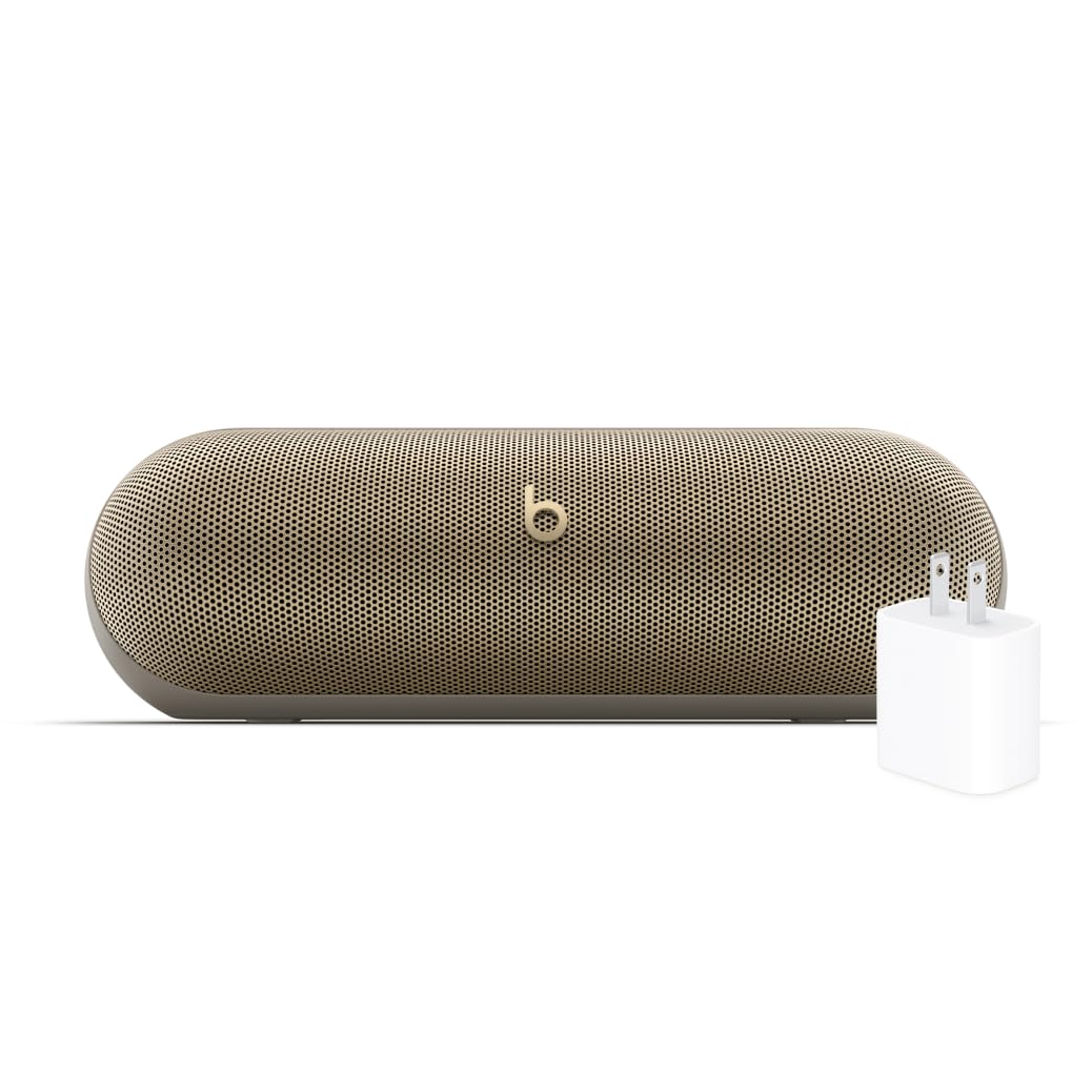 Beats Pill - Portable Bluetooth Speaker - Up to 24H Battery Life, Water Resistant, Bluetooth, Apple & Android Compatible, Seriously Loud Sound for Home, Outdoor and Travel - Matte Black