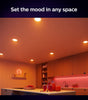 Philips Hue Smart Slim 5/6 Inch LED Recessed Light - White and Color Ambiance - 6 Pack - 1200LM - Indoor Ceiling - Control with Hue App - Works with Voice Assistants