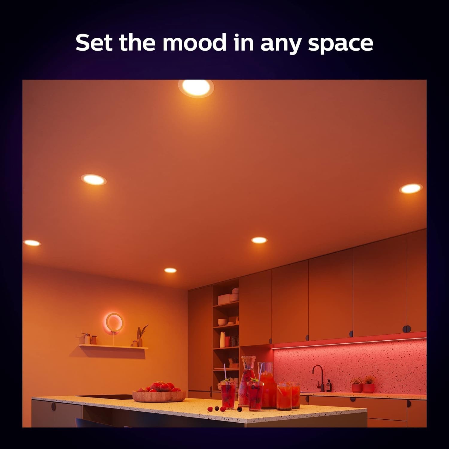 Philips Hue Smart Slim 5/6 Inch LED Recessed Light