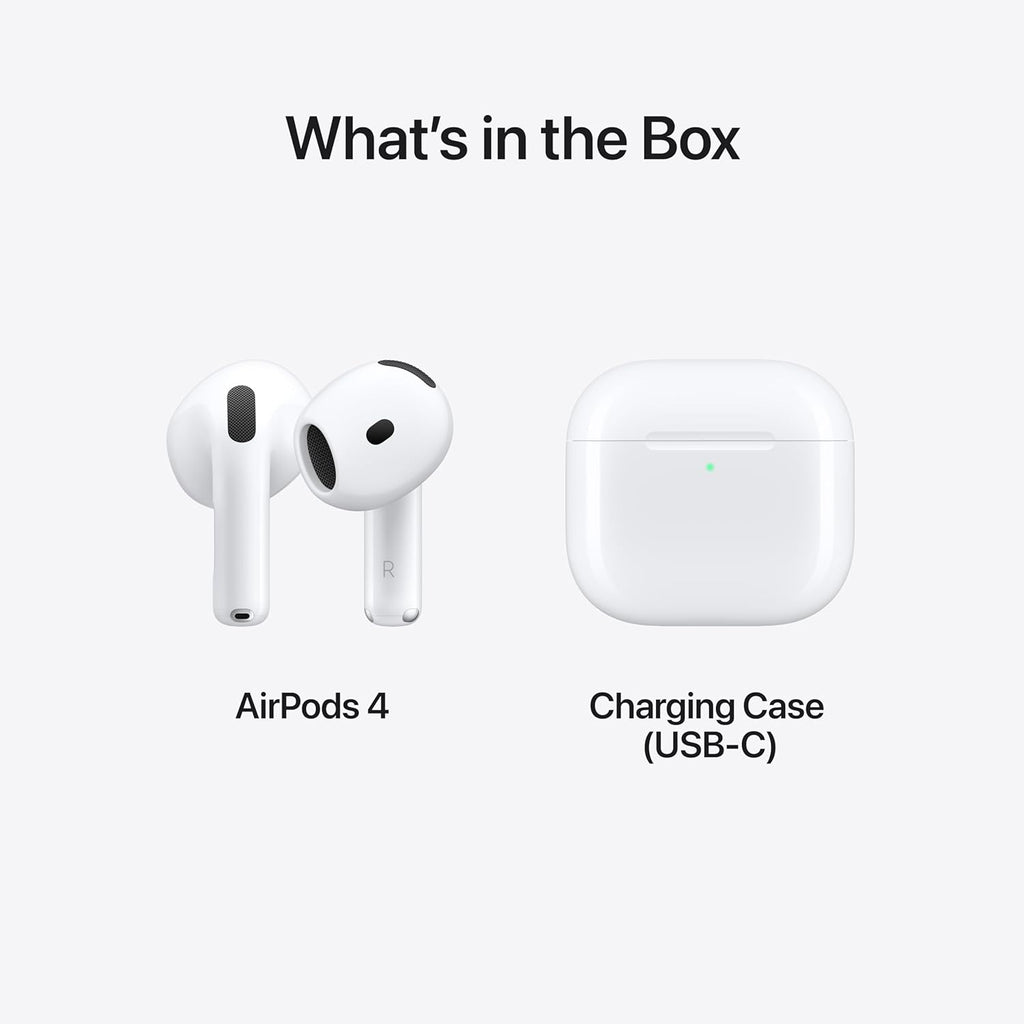 Apple AirPods 4 Spatial Audio Earbuds