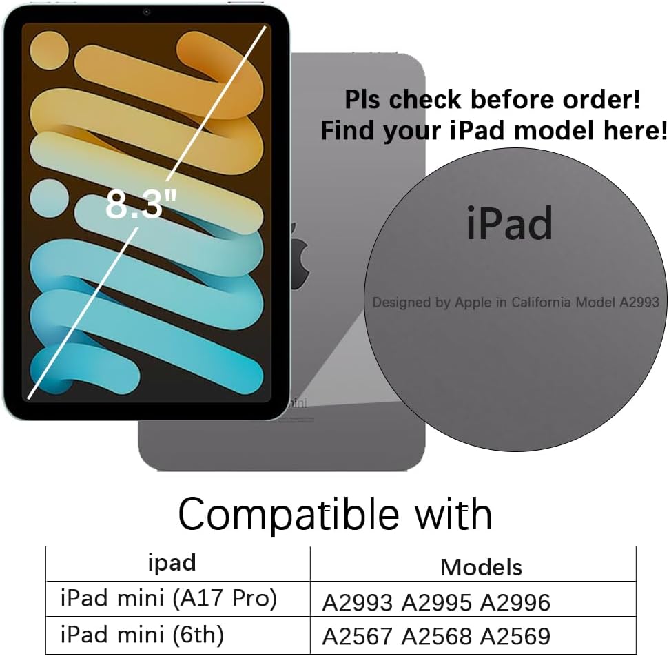 iPad Mini Case 8.3”