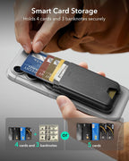 MagSafe Wallet: 5-Card Holder with RFID Blocking & Magnetic Sticker