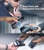 Mag-Safe Wallet Magnetic Wallet for Phone Lightweight Magnetic Phone Pouch Stand Adjustable Leather Mag-Safe Card Holder for iPhone 17/16/15/14/13/12 Series, Not for iPhone 13/12 Mini (Black)