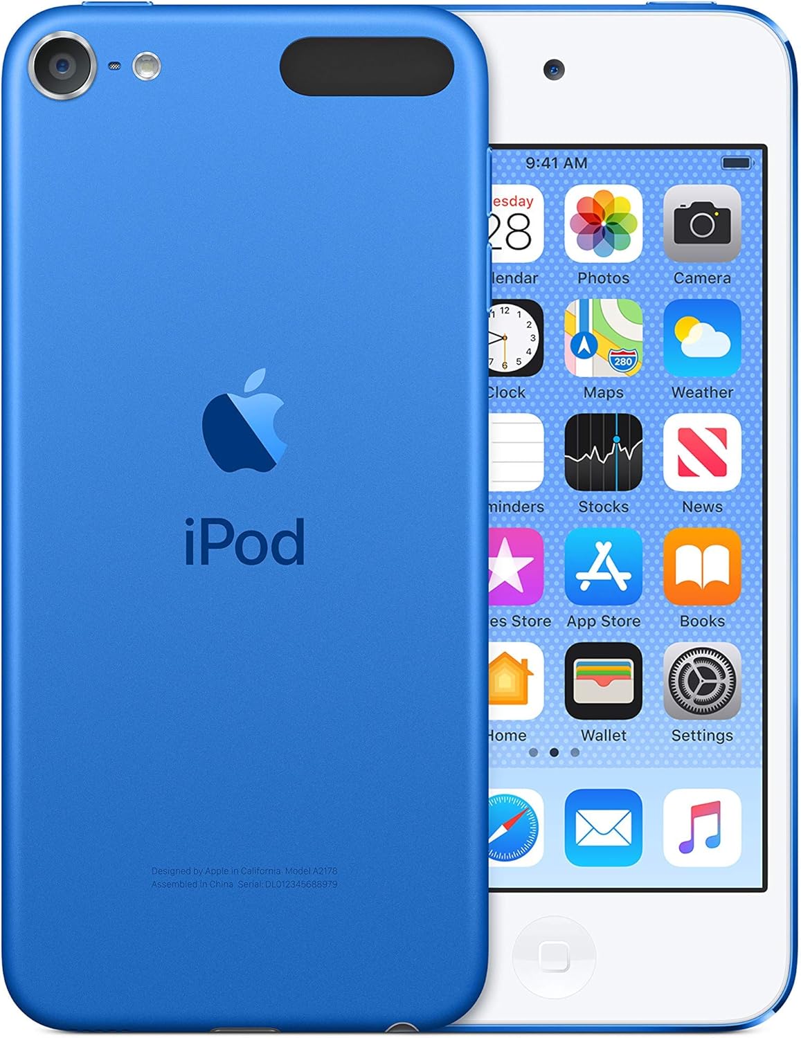 Apple iPod Touch (256GB) - Blue (7th Gen) (Renewed)