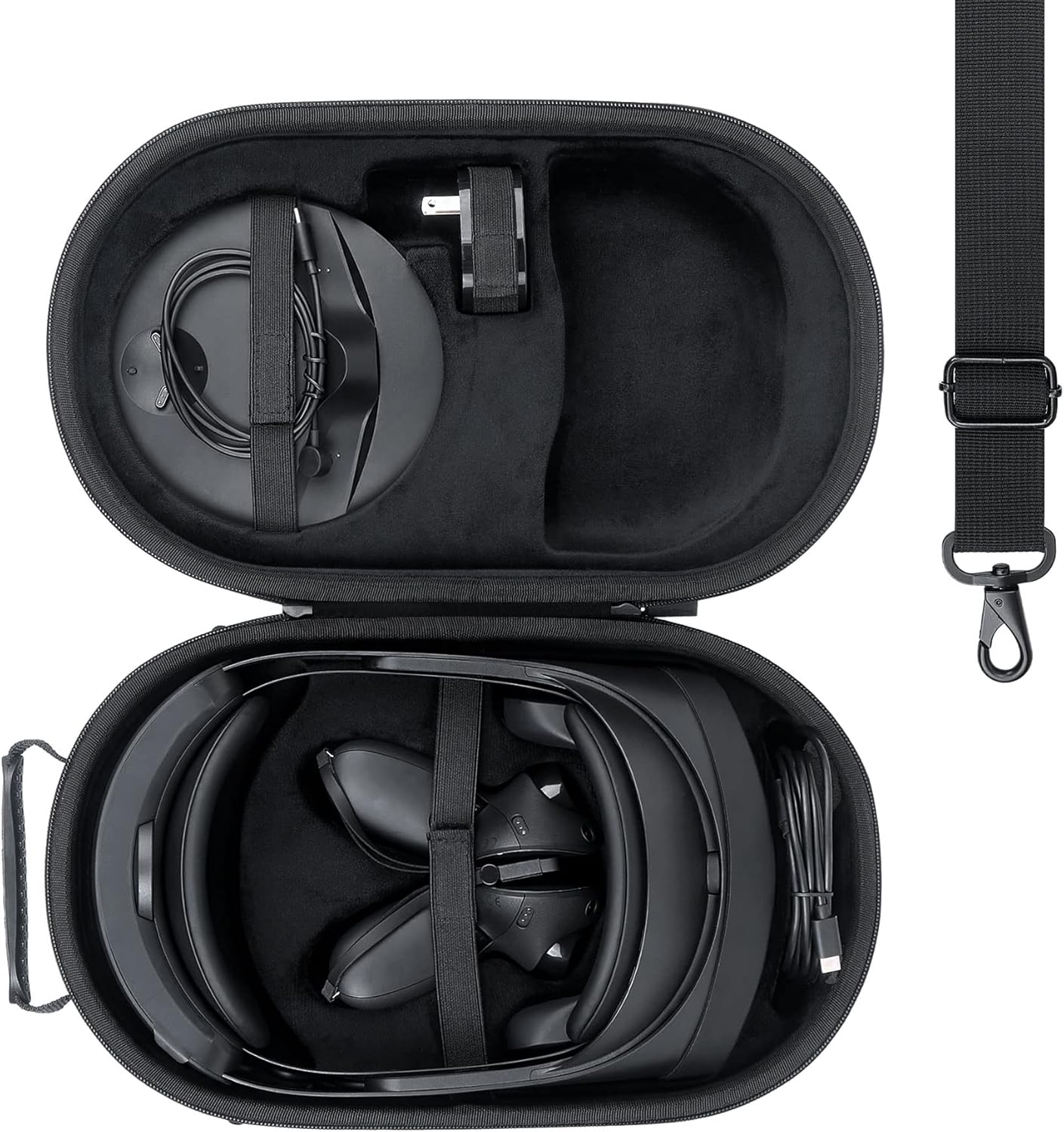 co2CREA Hard Case Compatible with Meta Quest 3 / Meta Quest Pro Virtual Reality VR Headset