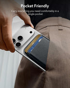 MagSafe Wallet: 5-Card Holder with RFID Blocking & Magnetic Sticker