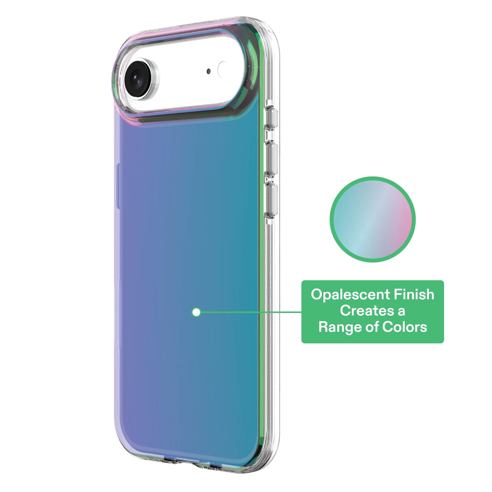 onn Phone Case for iPhone 17 - Opalescent