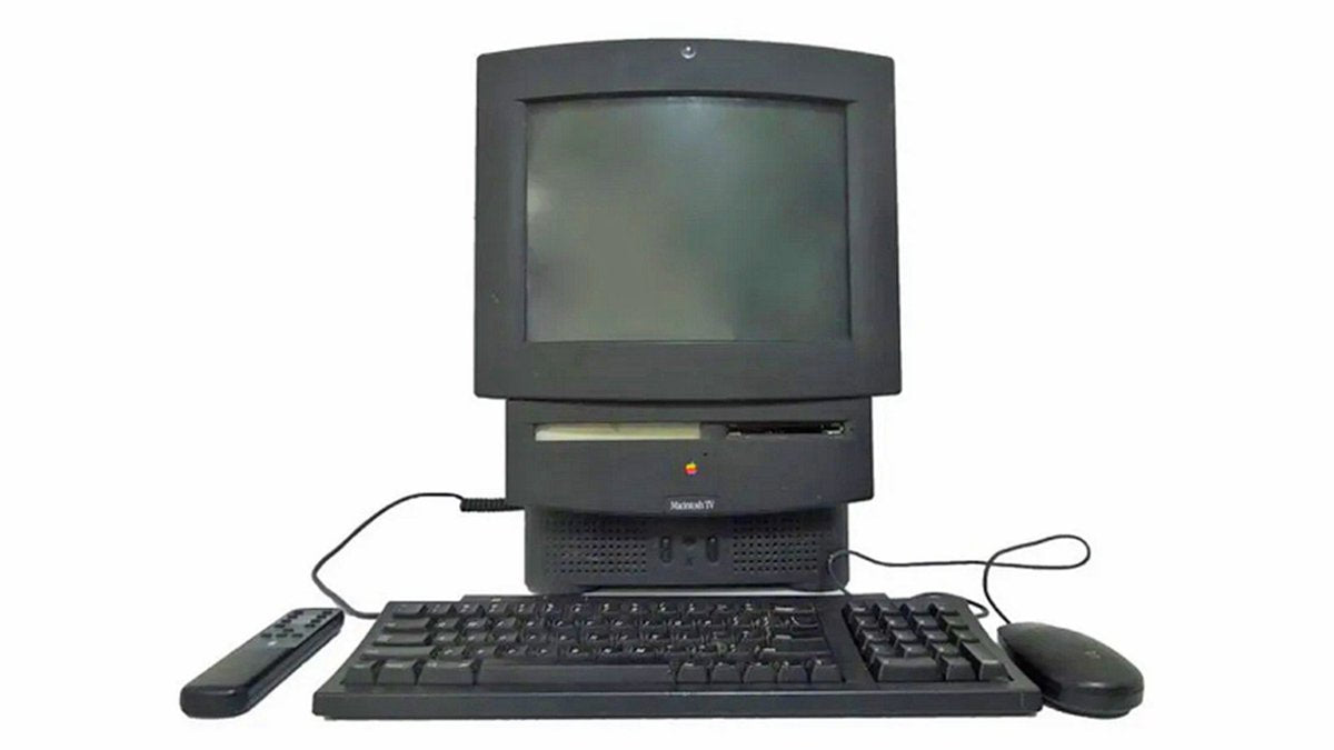 Apple Macintosh TV M1580 Vintage Computer (nice cosmetics, for parts or repair) - RARE