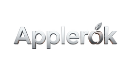 Logo featuring the word 'Applerok' with a stylized apple symbol, representing refurbished apple devices.