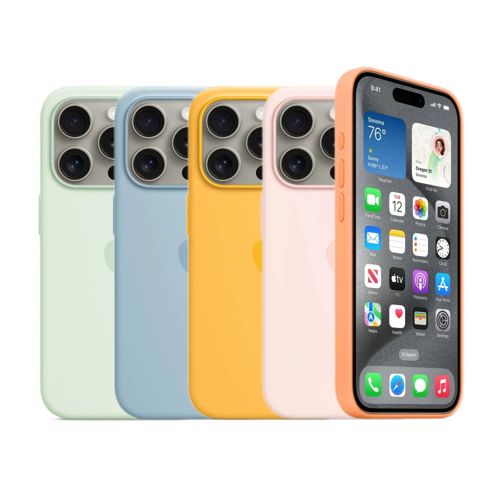 iPhone Magsafe Liquid Silicone Magnetic Case