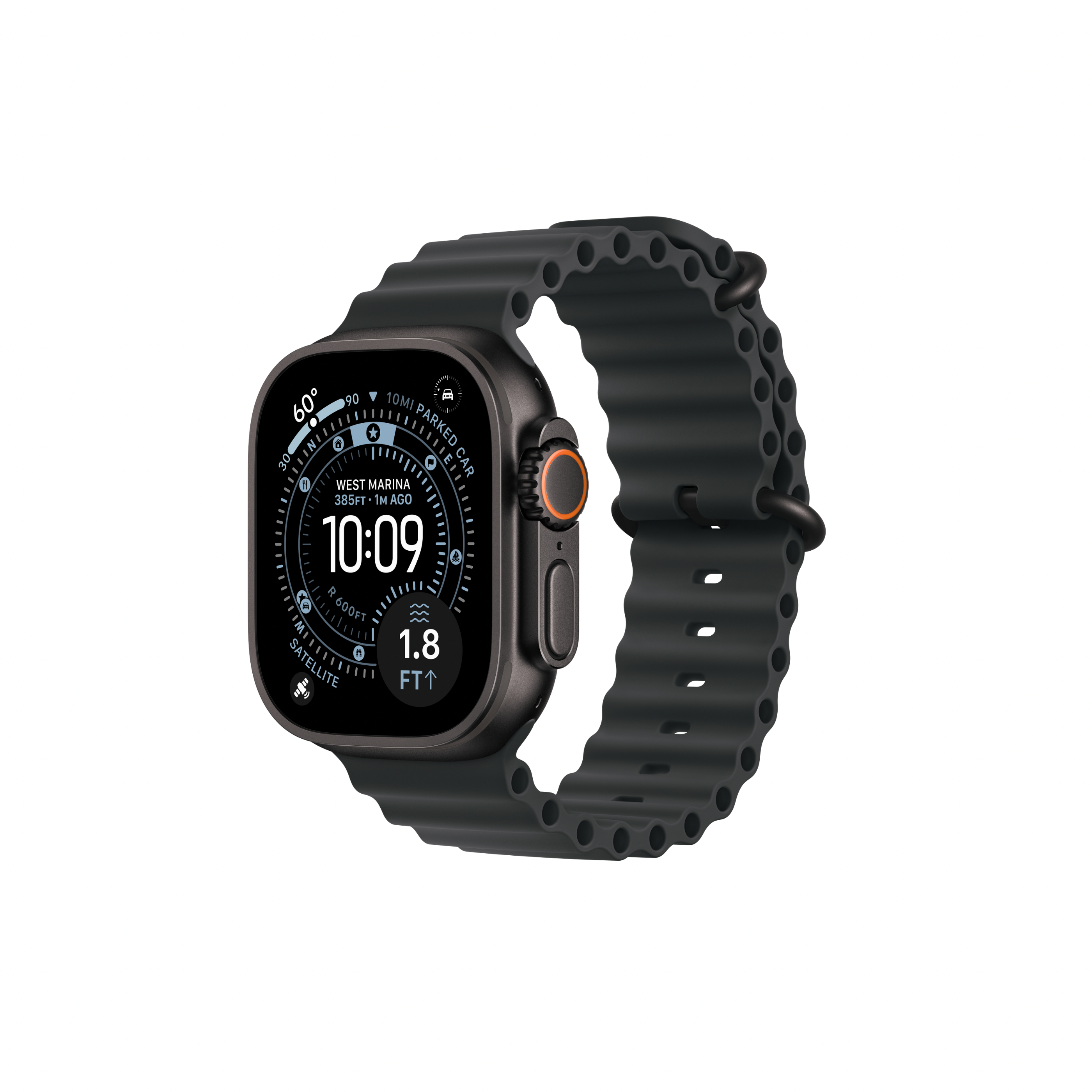 apple | Apple Watch Ultra 3 | black titanium | GPS + Cellular | rugged smartwatch