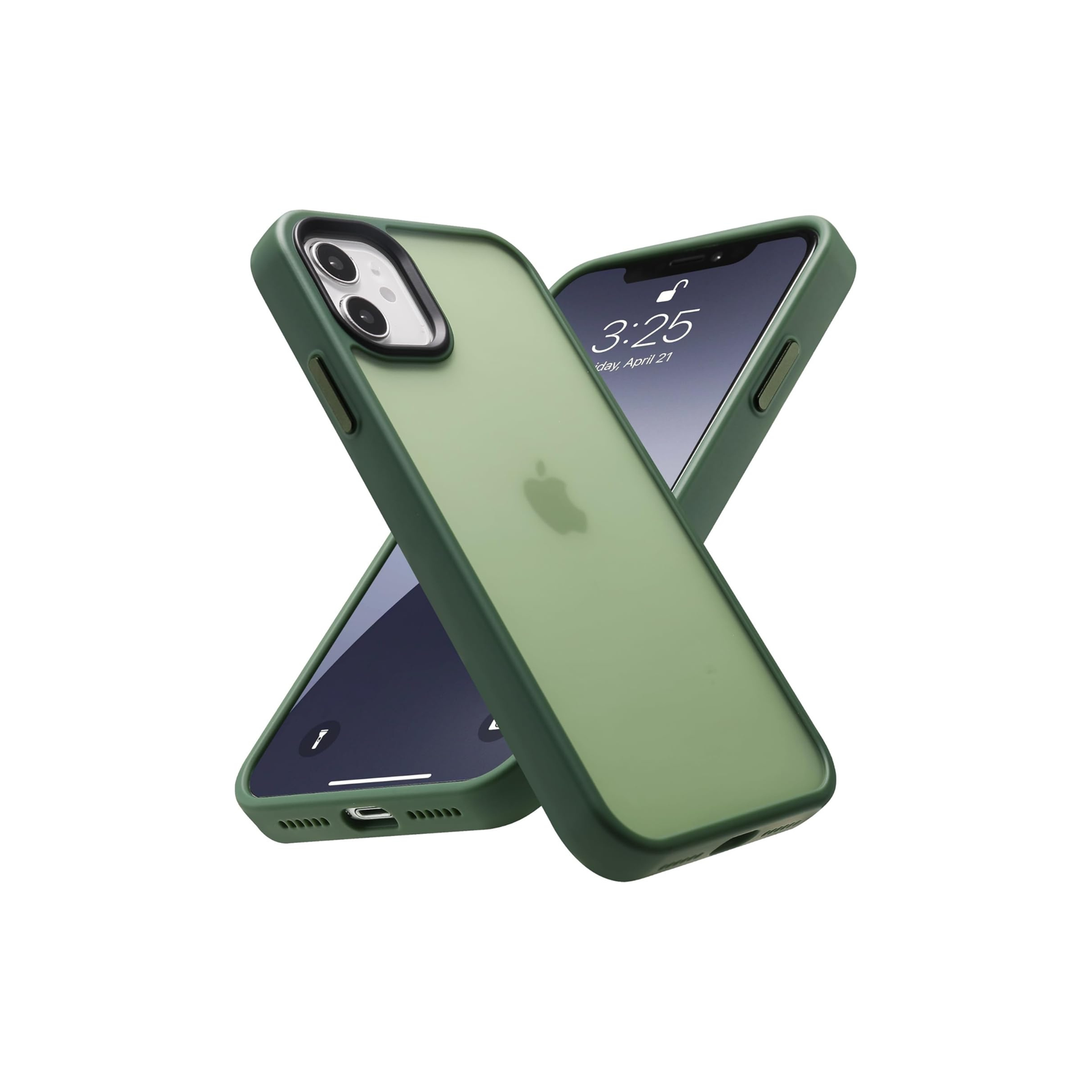 IPhone Frosted Translucent Military Grade Protective Case