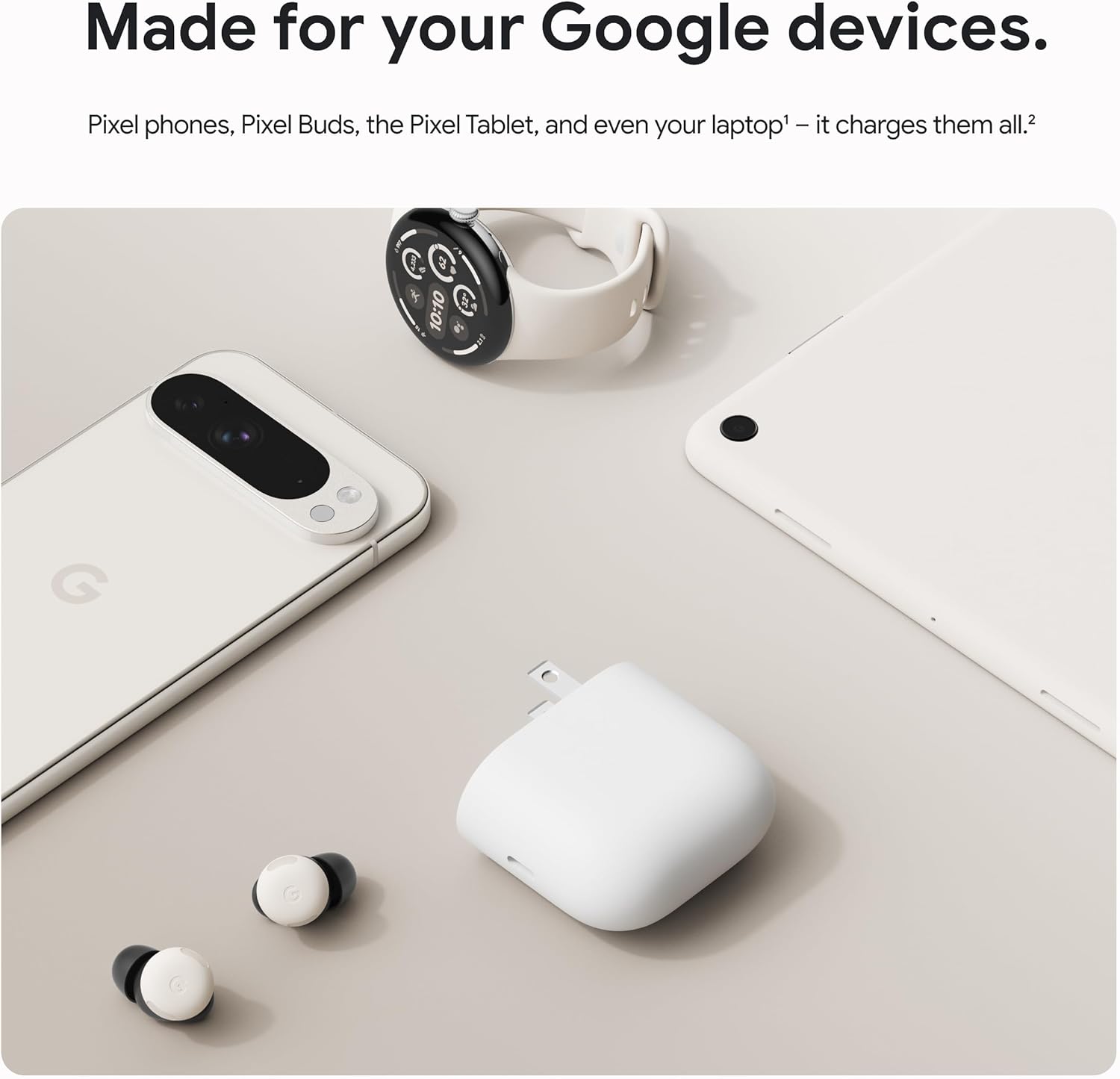 Pixel USB-C Fast Charger – High-Speed Power Block