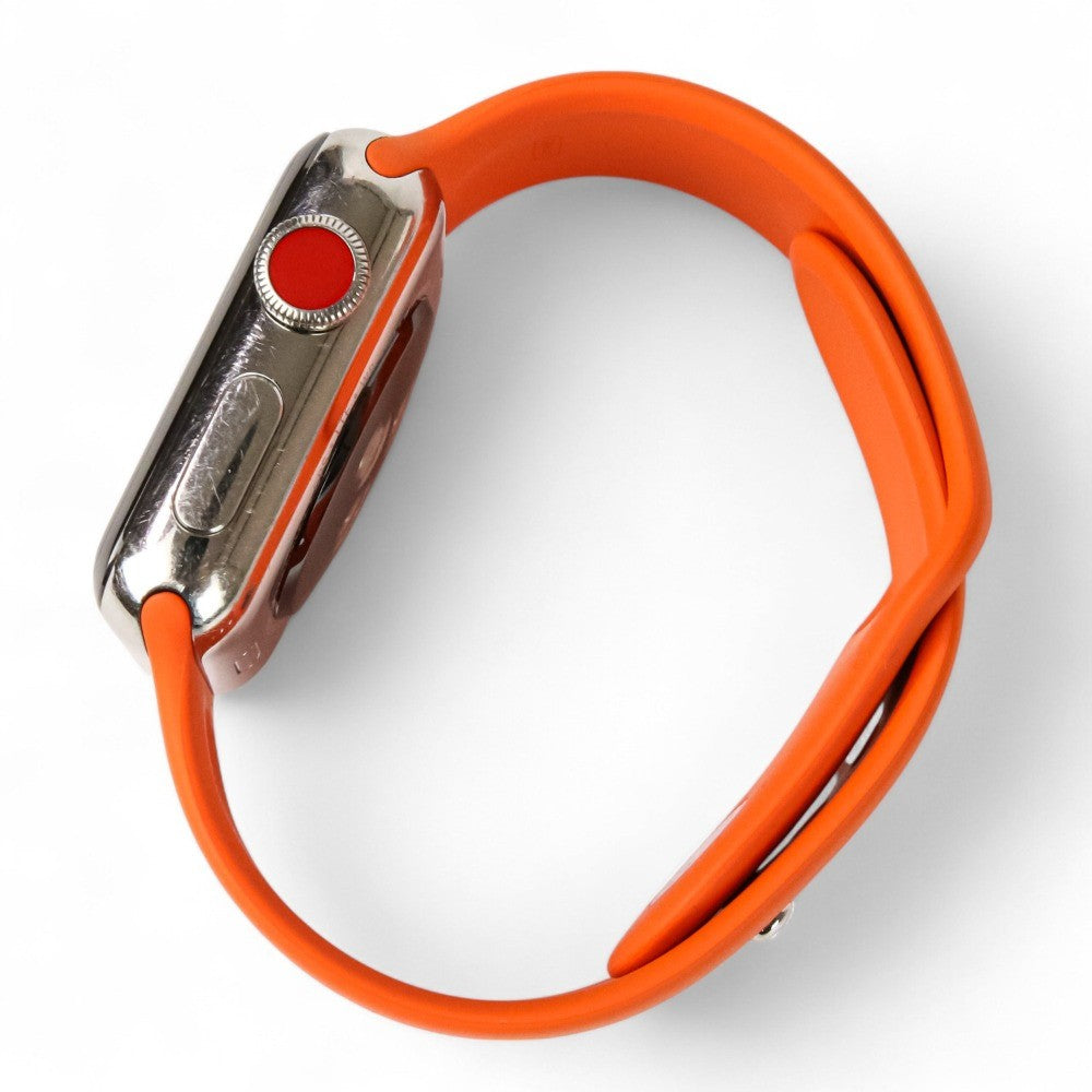 Apple Watch Series 3 Hermes - 1.5" Stainless Steel Case A1889 Orange Women USED