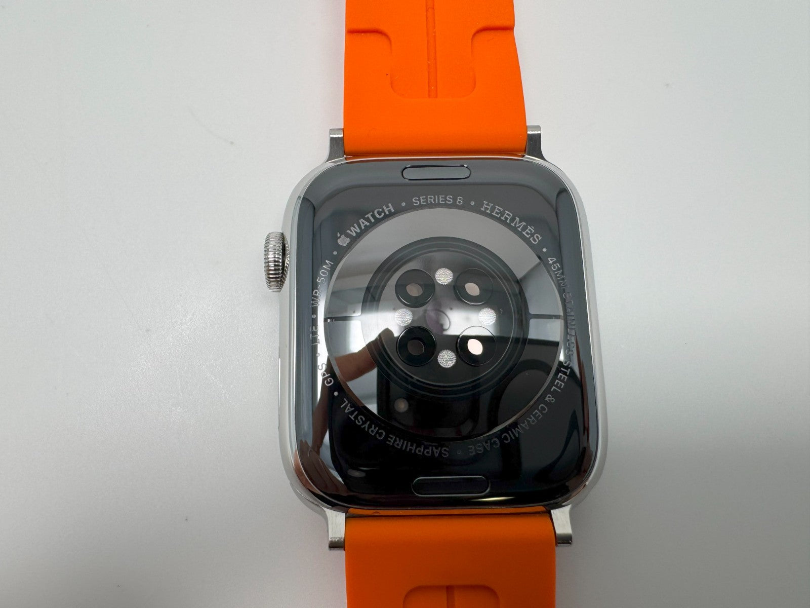 Apple Watch Hermès Series 8 – 41mm • GPS • LTE – Stainless Steel with Sport Band