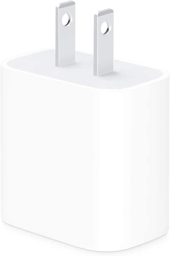 Apple 20W USB-C Power Adapter - iPhone Charger with Fast Charging Capability, Ty