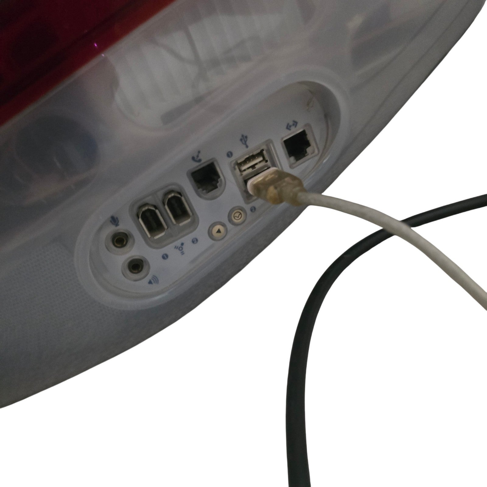 Vintage Apple iMac G3 Ruby Red DV - 400MHz G3 - 256MB RAM - OS 9.2 - TESTED