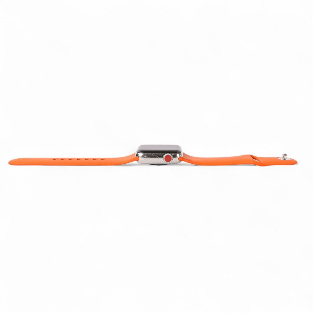 Apple Watch Series Hermes1.5" Stainless Steel Case A1889 Orange Women USED