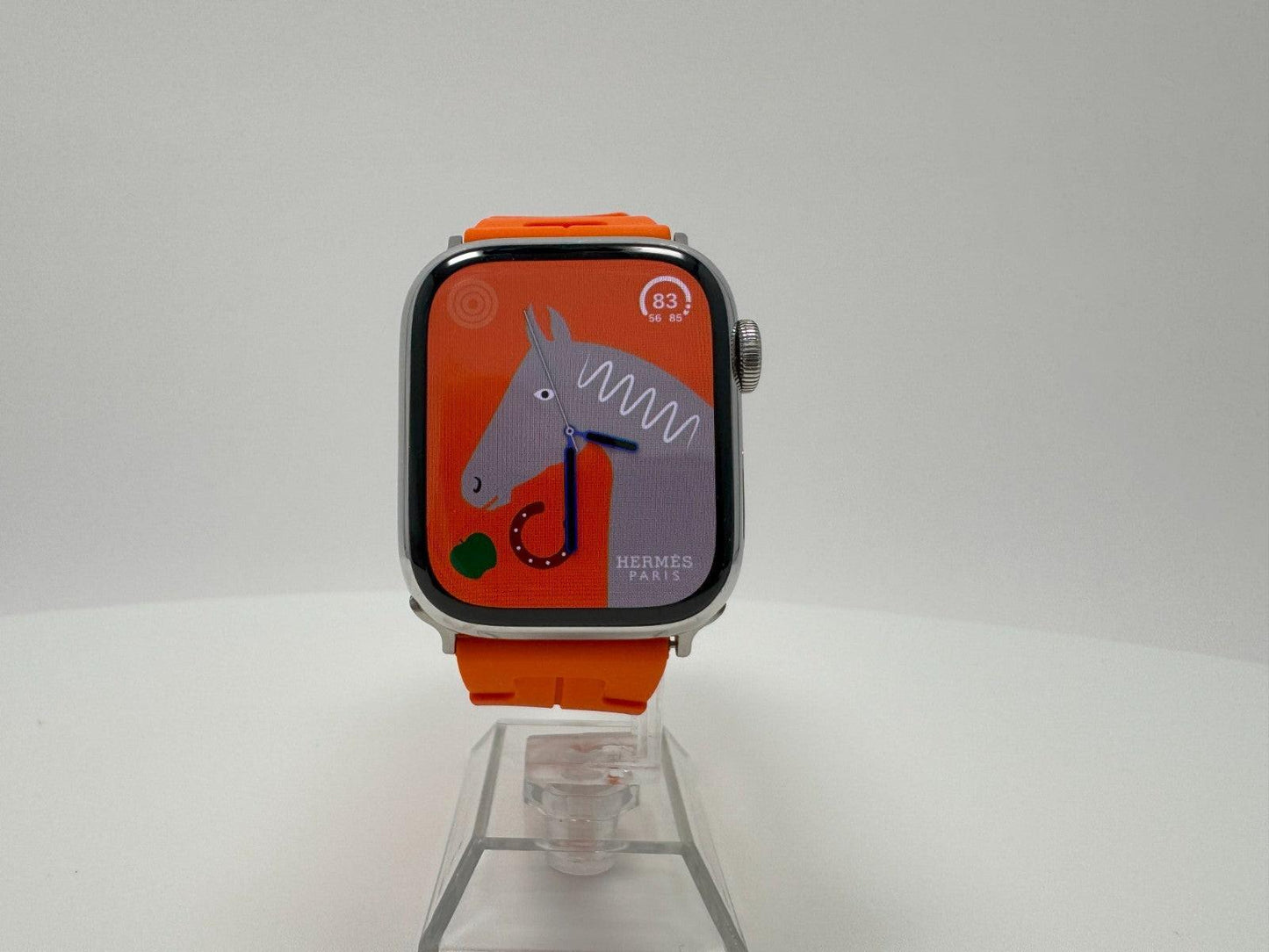 Apple Watch Hermès Series 9 – 45mm • GPS • LTE – Stainless Steel with Sport Band