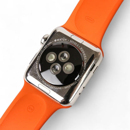 Apple Watch Series 3 Hermes - 1.5" Stainless Steel Case A1889 Orange Women USED