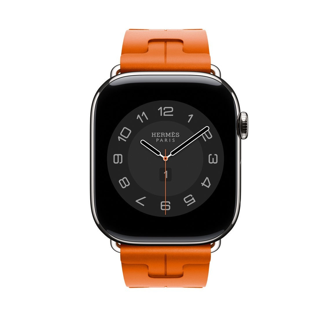 Apple Watch Hermès Series 9 – 45mm • GPS • LTE – Stainless Steel with Sport Band