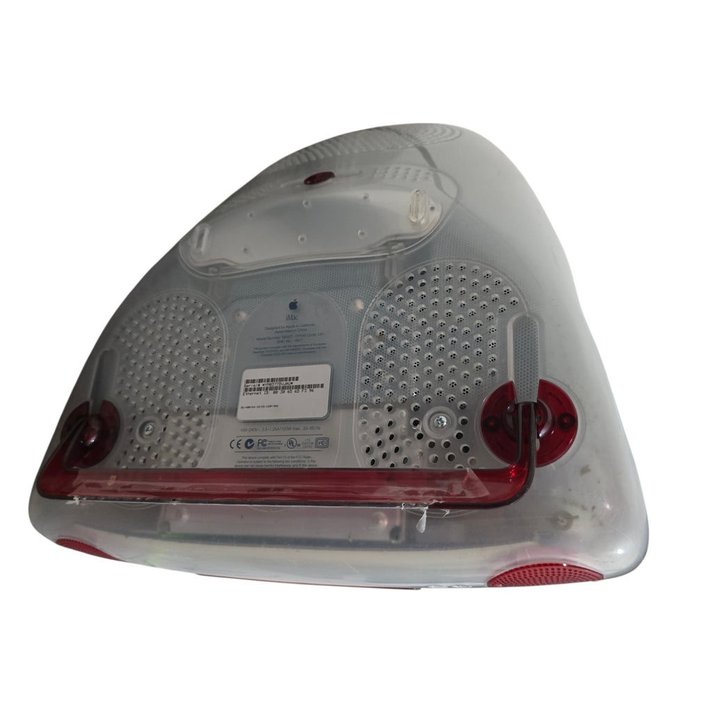 Vintage Apple iMac G3 Ruby Red DV - 400MHz G3 - 256MB RAM - OS 9.2 - TESTED