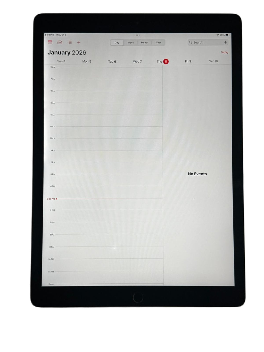 Apple - 12.9" iPad Pro 256GB (2nd generation) with Wi-Fi - MINOR WHITE SPOT