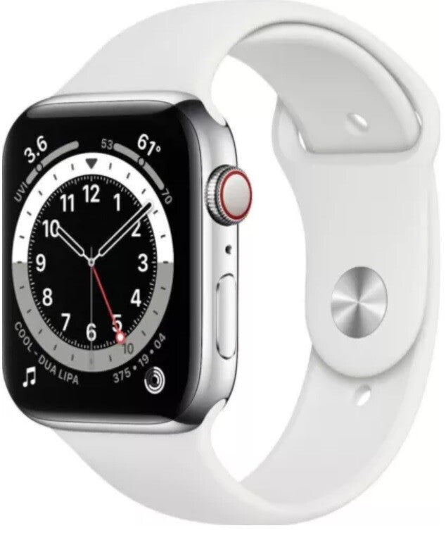 Apple Watch Series 6 40mm 44mm GPS + WIFI + LTE UNLOCKED Stainless Steel - Good