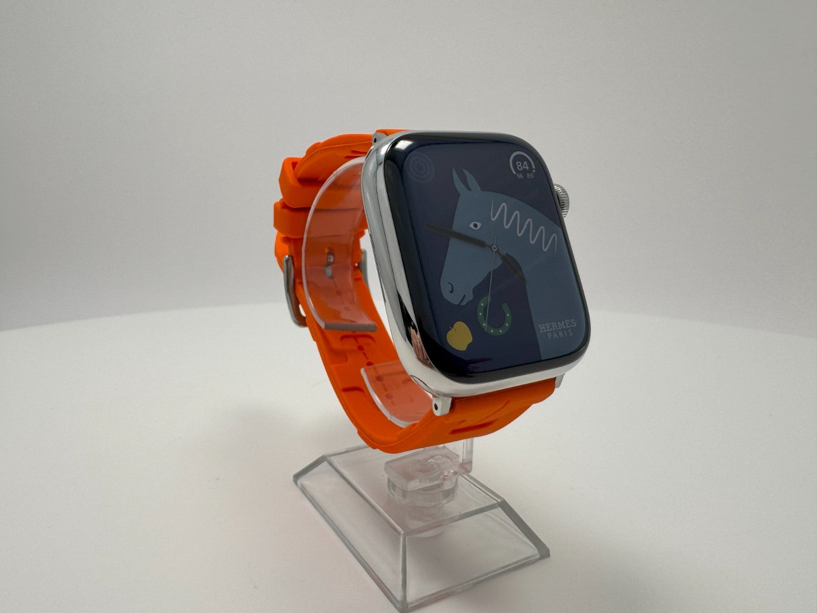 Apple Watch Hermès Series 9 – 45mm • GPS • LTE – Stainless Steel with Sport Band