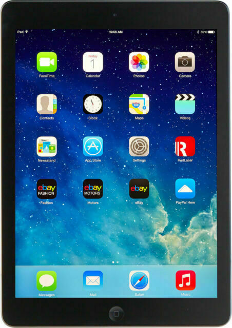 Apple iPad Air (1st Generation) A1474 16 GB, Wi-Fi, 9.7 in - Space Gray (OK)