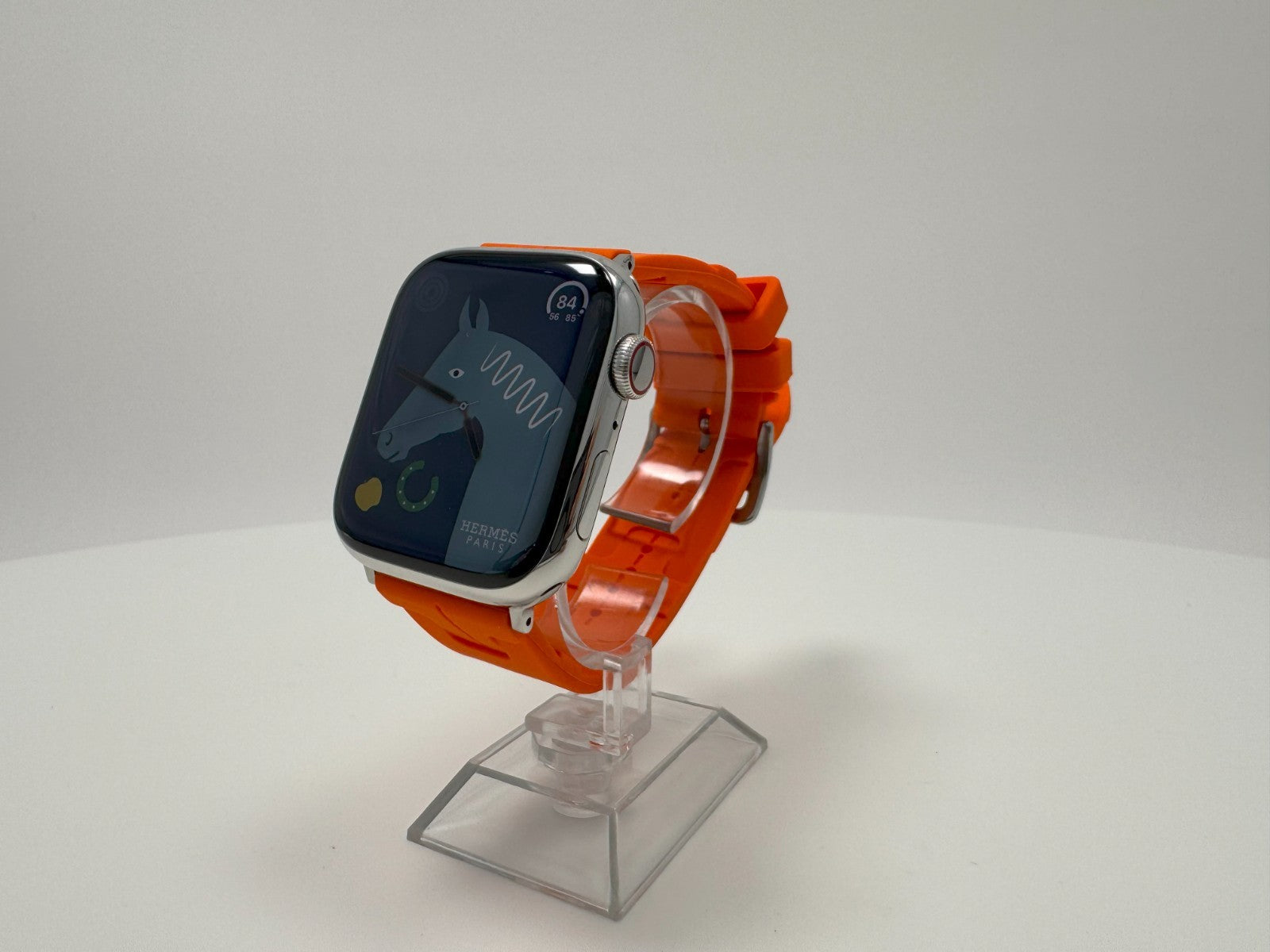 Apple Watch Hermès Series 9 – 45mm • GPS • LTE – Stainless Steel with Sport Band